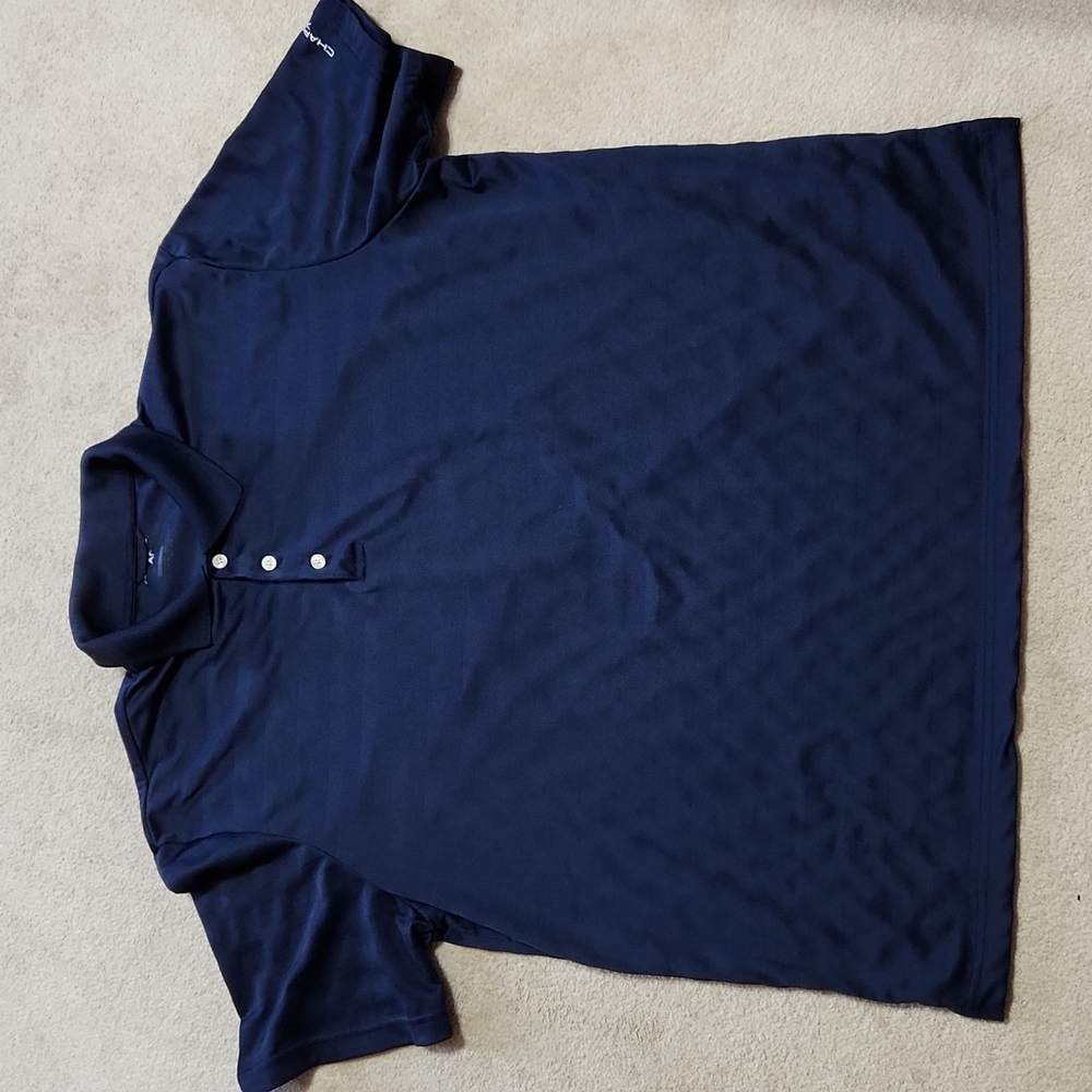 Chaps Men's Polo Golf Shirt -Navy  XXL
